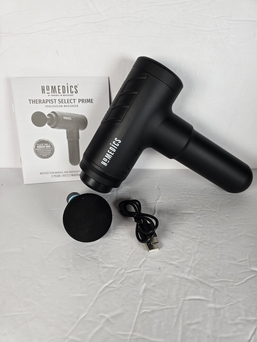 NIB HoMedics Massager for Targeted Muscle Therapy, Cordless and Rechargeable - Picture 4 of 8
